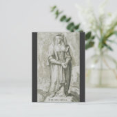 Carte Postale Saint Hildegard de Bingen (Debout devant)