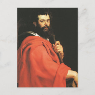 Carte Postale Saint Jacques l'Apôtre par Peter Paul Rubens Postc