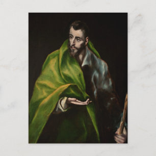 Carte Postale Saint Jacques le Majeur par El Greco