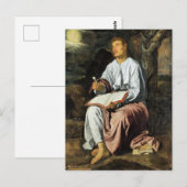 Carte Postale Saint Jean à Patmos, beaux-arts, (Devant / Derrière)