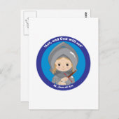 Carte Postale Saint Jean d'Arc (Devant / Derrière)