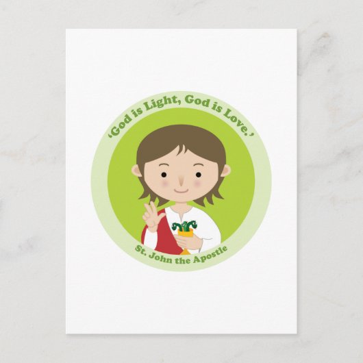 Carte Postale Saint Jean l'Apôtre (Devant)