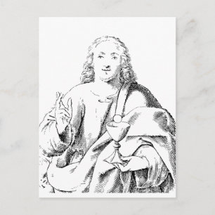 Carte Postale Saint Jean l'Apôtre et Évangéliste bien-aimé