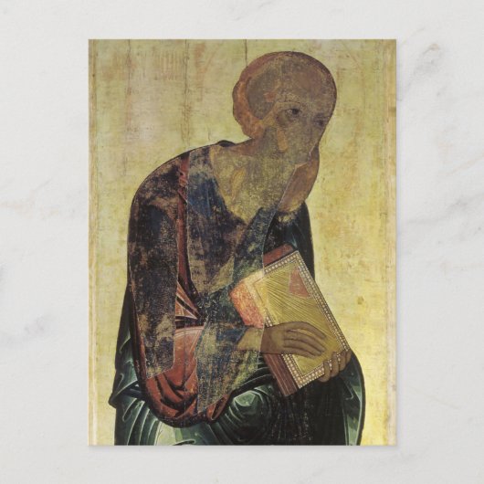 Carte Postale Saint Jean l'évangéliste par Andrei Rublev (Devant)
