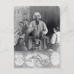Carte Postale Saint Jean-Marie Vianney prêche, 19e siècle