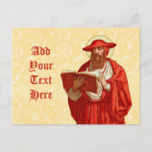 Carte Postale Saint Jérôme, Cardinal (P 004) (Devant)