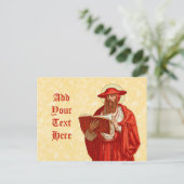 Carte Postale Saint Jérôme, Cardinal (P 004) (Debout devant)