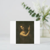 Carte Postale Saint John the Baptist by Leonardo da Vinci (Debout devant)