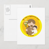 Carte Postale Saint-Joseph (Devant / Derrière)