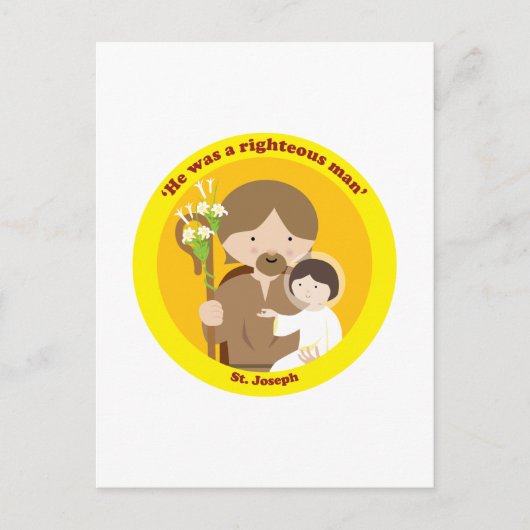 Carte Postale Saint-Joseph (Devant)