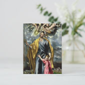 Carte Postale Saint Joseph et l'enfant du Christ, 1597-1599 (Debout devant)