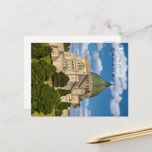 Carte Postale Saint Joseph, Montréal (Devant/Arrière en situation)