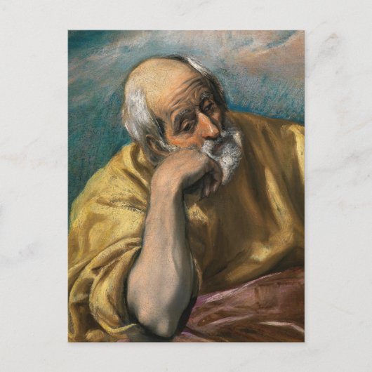 Carte Postale Saint Joseph par El Greco (Devant)