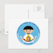 Carte Postale Saint Juan Diego (Devant / Derrière)