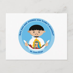 Carte Postale Saint Juan Diego