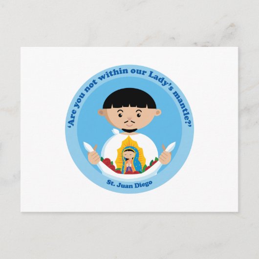 Carte Postale Saint Juan Diego (Devant)