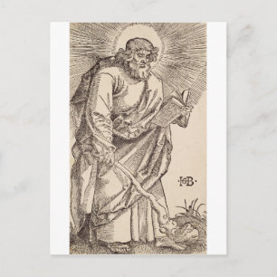 Carte Postale Saint Jude Thaddée l'Apôtre et Martyr