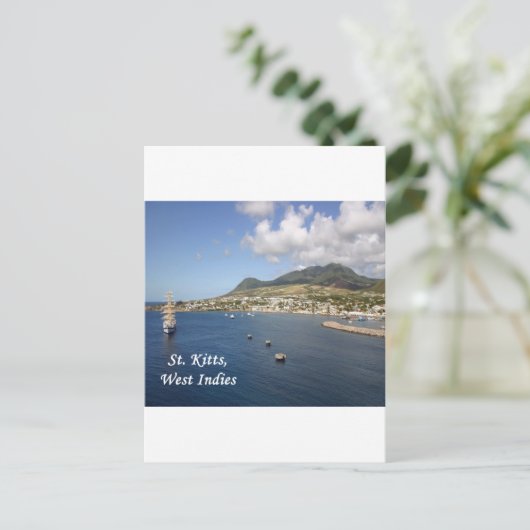 Carte Postale Saint-Kitts (Debout devant)