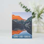 Carte Postale Saint-Lary-Soulan Station de ski (Debout devant)