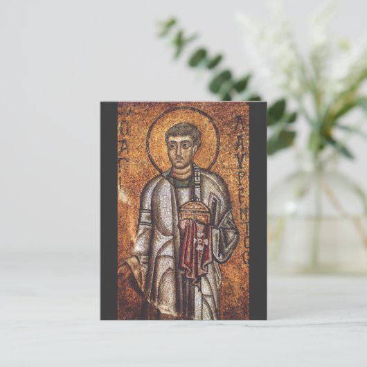 Carte Postale Saint Lawrence the Martyr (Debout devant)