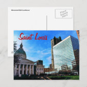 Carte postale Saint Louis (Devant / Derrière)