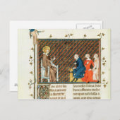 Carte Postale Saint-Louis enseignant ses enfants (Devant / Derrière)