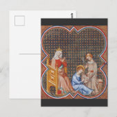 Carte Postale Saint Louis IX de France Protecteur des Rois Art (Devant / Derrière)
