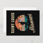Carte Postale Saint Louis Missouri (Devant / Derrière)