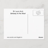 Carte Postale Saint-Louis-Porte de l'Ouest (Dos)