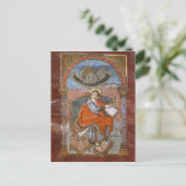 Carte Postale Saint Luc, de l'Évangile de Saint Riquier (Debout devant)