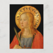 Carte Postale Saint Lucy Lucia c1470 (Devant)