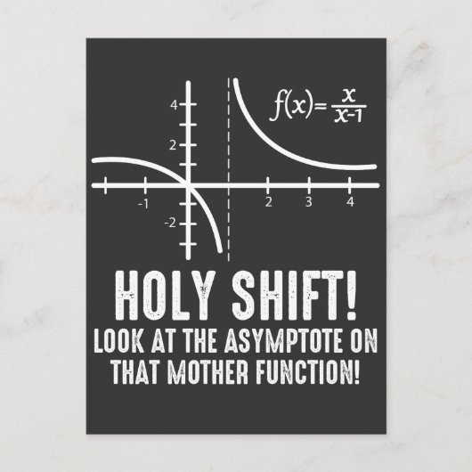 Carte Postale Saint Maj Regardez Asymptote Sur Cette Fonction (Devant)