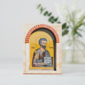 Carte Postale Saint Marc l'icône évangélique orthodoxe (Debout devant)