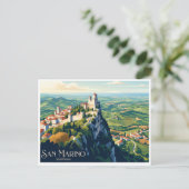 Carte Postale Saint-Marin (Debout devant)