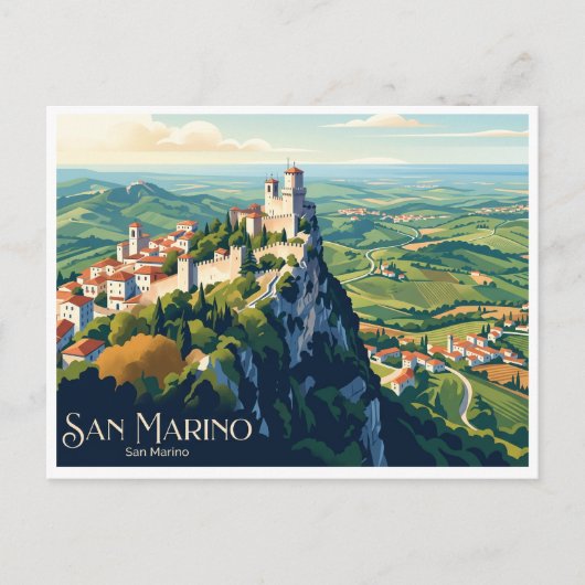 Carte Postale Saint-Marin (Devant)