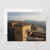 Carte Postale Saint-Marin (Devant / Derrière)