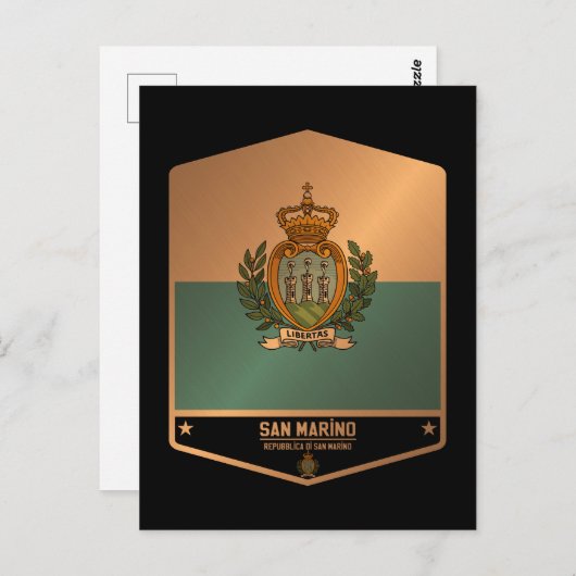 Carte Postale Saint-Marin (Devant / Derrière)