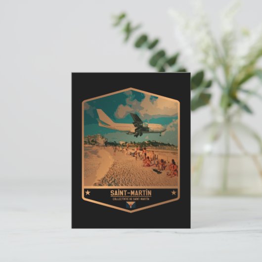 Carte Postale Saint Martin (Debout devant)