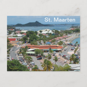Carte Postale Saint-Martin - Baie Marigot