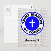 Carte Postale Saint Martin de Tours (Devant / Derrière)