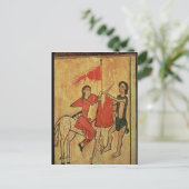 Carte Postale Saint Martin et le mendiant (Debout devant)