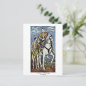 Carte Postale Saint Martin Et Le Mendiant Par Greco El (Debout devant)