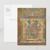 Carte Postale Saint Matthieu, de l'Évangile de Saint Riquier (Devant / Derrière)