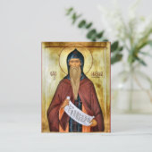 Carte Postale Saint Maximus l'icône orthodoxe du confesseur (Debout devant)