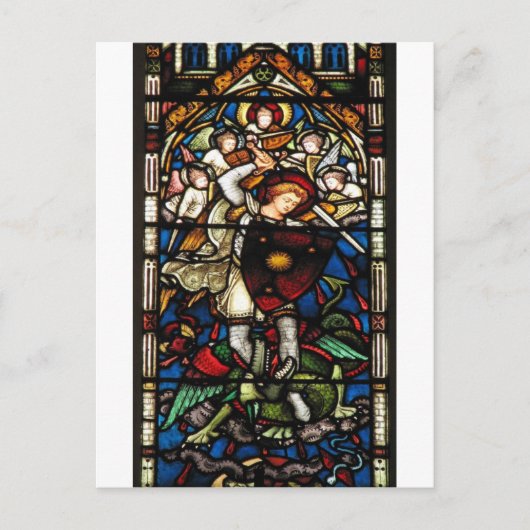 CARTE POSTALE SAINT MICHAEL ARCHANGEL (Devant)