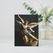Carte postale Saint Michael & Prayer Angel (Debout devant)