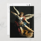 Carte postale Saint Michael & Prayer Angel (Devant / Derrière)