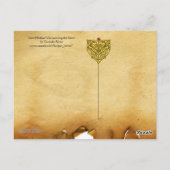 Carte Postale Saint Michael Vanquishing le diable (Dos)