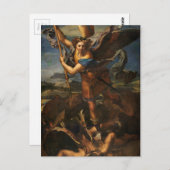 Carte Postale Saint Michael Vanquishing Satan (Devant / Derrière)