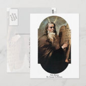 Carte Postale Saint Moïse Par Jusepe De Ribera (Devant / Derrière)